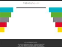 Tablet Screenshot of imodelsholdings.com